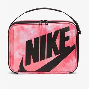 Nike Hard Shell Insulated Lunch Box Durable Pink Arctic Punch